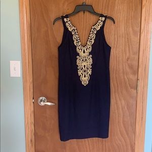 Lily Pulitzer Navy Suzette Shift Dress